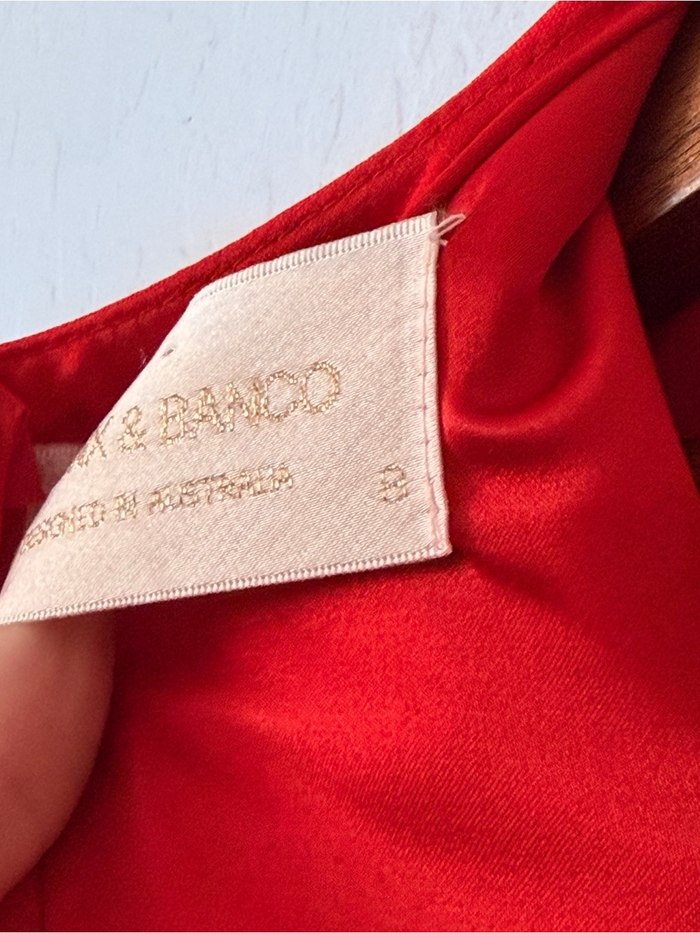 Bronx & Banco Red Lace Fit & Flare Mini Dress Size US 4 AU/UK 8 - Picture 8 of 10